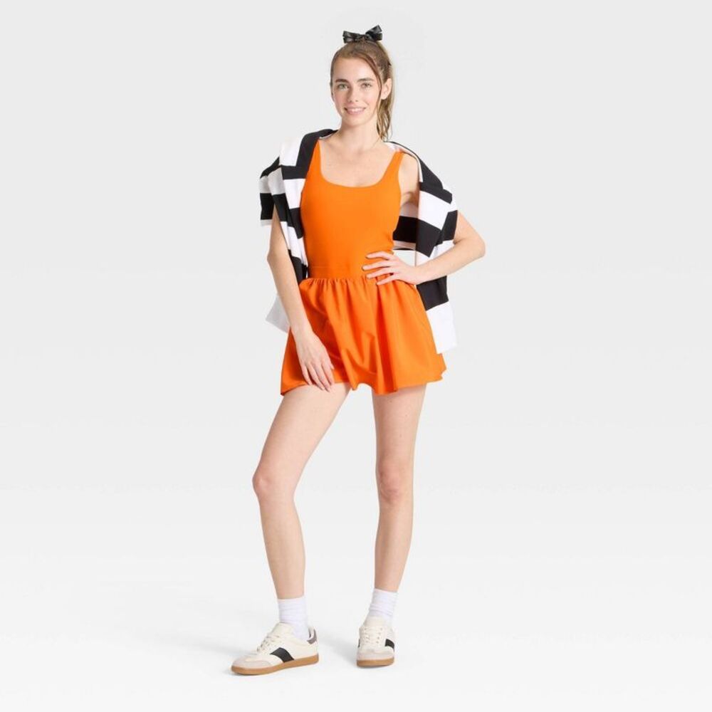 Women's Game Day Active Dress - JoyLab Orange S - Picture 3 of 4